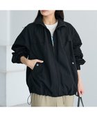 【クラフトスタンダードブティック/CRAFT STANDARD BOUTIQUE】のギャザーヘムブルゾン Black|ID: prp329100004859420 ipo3291000000035936909