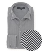 【ジョゼフ オム/JOSEPH HOMME / MEN】の【ドレスシャツ】ツイルヘリンボンクレイジー ブラック系1|ID: prp329100004859637 ipo3291000000035959368