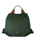 【イビサ/IBIZA】のロゴナイロン リュック ダークグリーン|ID: prp329100004859644 ipo3291000000035959599