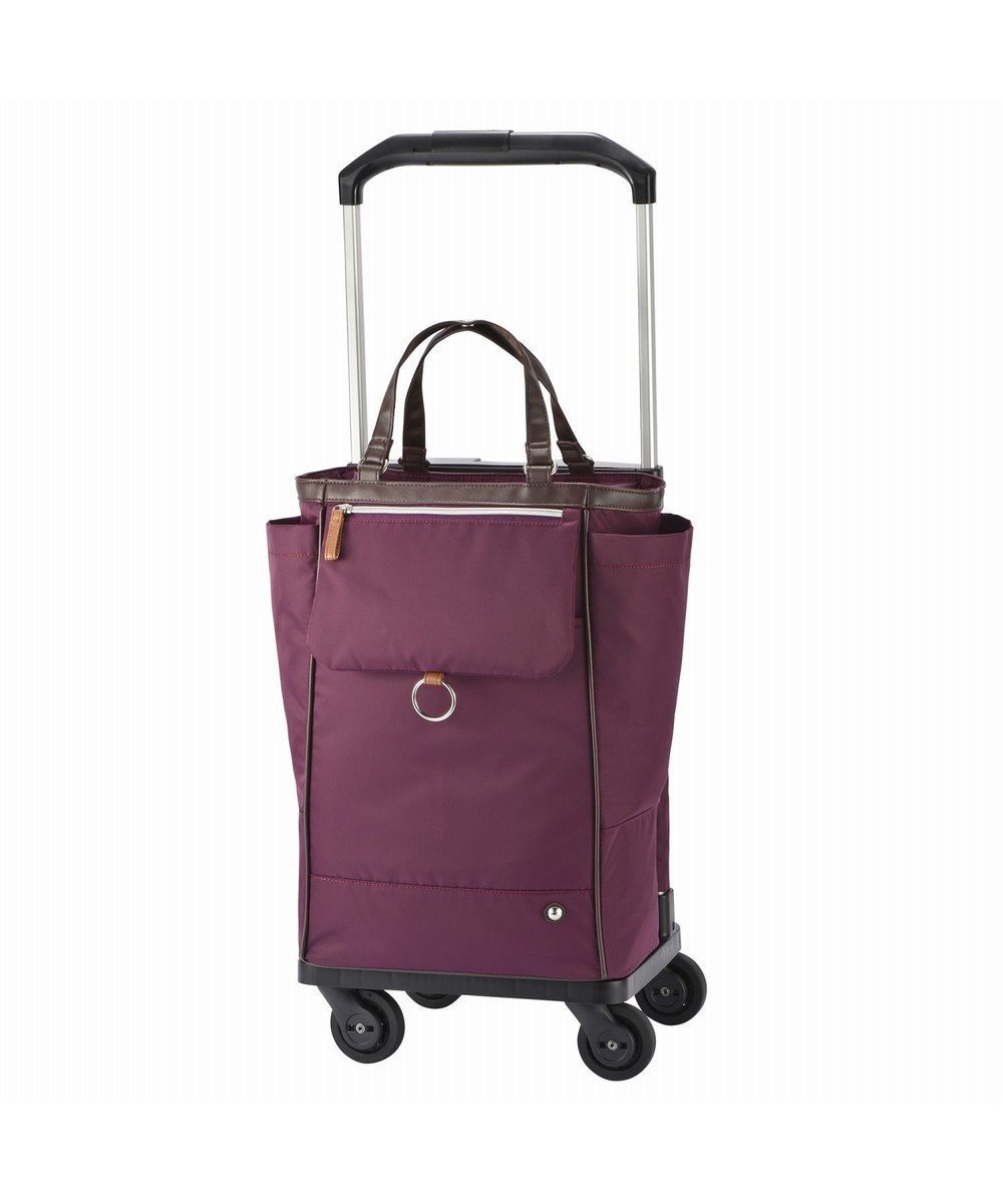 【エースバッグズアンドラゲッジ/ACE BAGS & LUGGAGE】のsoelte オートュイユ お買い物キャリー 21L 35981 ソエルテ ソフトスーツケース インテリア・キッズ・メンズ・レディースファッション・服の通販 founy(ファニー) ファッション Fashion レディースファッション Fashion for Women スーツ Business Suits & Workwear 傘 Umbrella, Parasol フロント Front, Front Design ポケット Pocket, Pocket Detail マグネット Magnet, Magnetic Closure メッシュ Mesh, Net Fabric スーツケース キャリーケース Suitcase / Carry Case パープル|ID: prp329100004859648 ipo3291000000035959768