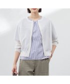 【ジェイ プレス/J.PRESS】の【洗える】SHEER LIGHT ニット ブルゾン ライトグレー系|ID: prp329100004859660 ipo3291000000035960030