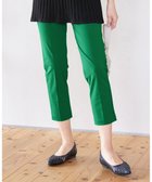 【ティアクラッセ/Tiaclasse】の【小倉優子さん着用・日本製・洗える】サーラドライ・テーパードパンツ グリーン|ID: prp329100004859682 ipo3291000000035960722