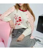 【アメリカンホリック/AMERICAN HOLIC】の【Mickey Friends】フロッキーリンガーT 人気、トレンドファッション・服の通販 founy(ファニー) ファッション Fashion レディースファッション Fashion for Women トップス・カットソー Cut & Sew Tops シャツ・ブラウス・オフィスカジュアル Elegant Blouses & Button-Ups ロングTシャツ・Tシャツ Longline T-Shirts & Tees カットソー・ベーシックTシャツ Cut-and-Sewn Tops / Stretch Tees & Basics アメリカン American Style 春 Spring カットソー Cut and Sewn Top シンプル Simple, Minimal ジャケット Jacket, Outerwear スタイリッシュ Stylish, Fashionable プリント Print, Printed Pattern S/S・春夏 SS, Spring/Summer, Warm Season 夏 Summer thumbnail Off White|ID: prp329100004859705 ipo3291000000035961458