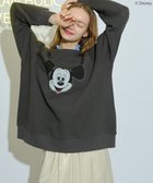 【アメリカンホリック/AMERICAN HOLIC】の【Mickey Friends】ビンテージ風スウェット Charcoal Gray|ID: prp329100004859706 ipo3291000000035961489