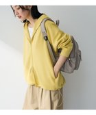 【グリーンパークス/Green Parks】のダブルZIP裾ドロストパーカー Yellow|ID: prp329100004859717 ipo3291000000036380295