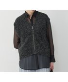 【アイシービー/iCB】のツイーディーニット ジップアップジレ ブラックミックス|ID: prp329100004859723 ipo3291000000035961761