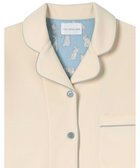 【ウンナナクール/une nana cool】の【綿混】ハイゲージダブルエアー 長袖開襟パジャマ MADE WITH LIBERTY FABRIC クリーム|ID: prp329100004859725 ipo3291000000035961802