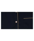 【ウンナナクール/une nana cool】の【綿混】ハイゲージダブルエアー 長袖開襟パジャマ MADE WITH LIBERTY FABRIC ネイビー|ID: prp329100004859725 ipo3291000000035961812