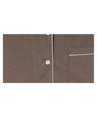 【ウンナナクール/une nana cool】の【綿混】ハイゲージダブルエアー 長袖開襟パジャマ MADE WITH LIBERTY FABRIC ブラウン|ID: prp329100004859725 ipo3291000000035961814