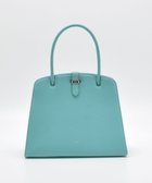 【ブランクレ/blancle】のシュリンクレザー ワンハンドルフォーマルバッグ ロビンエッグブルー|ID: prp329100004859735 ipo3291000000035962065