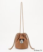 【エニー/ANY】の【ディズニー】ミッキーマウス/フェイクレザー巾着バッグ ブラウン|ID: prp329100004859747 ipo3291000000035962225