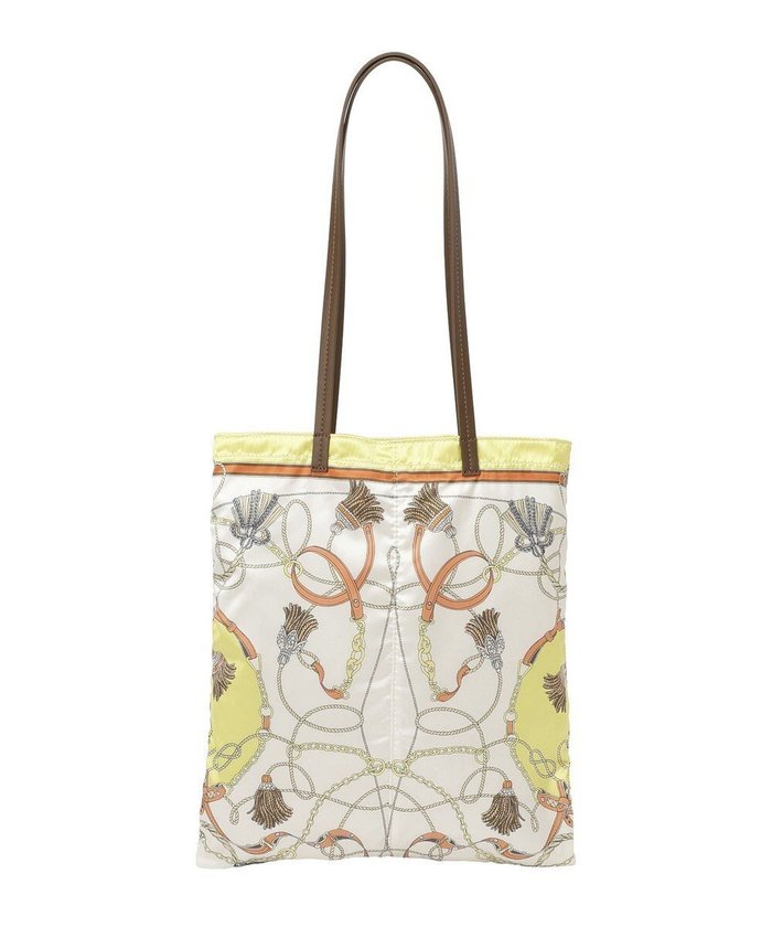 【グリーンパークス/Green Parks】のスカーフ柄トート インテリア・キッズ・メンズ・レディースファッション・服の通販 founy(ファニー) https://founy.com/ ファッション Fashion レディースファッション Fashion for Women バッグ Bags シンプル Simple, Minimal スカーフ Scarf, Neckwear エレガント 上品 Elegant |ID: prp329100004859788 ipo3291000000035962681