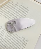 【メゾンドフルール/Maison de FLEUR】のビジューリボンスリーピン Pink|ID: prp329100004859790 ipo3291000000035962706