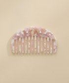 【メゾンドフルール/Maison de FLEUR】のコンパクトパールFコーム Light Pink|ID: prp329100004859797 ipo3291000000035962788