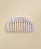 【メゾンドフルール/Maison de FLEUR】のコンパクトパールFコーム Grayish Blue|ID: prp329100004859797 ipo3291000000035962790