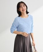 【グリーンパークス/Green Parks】の表面感ポコポコプルオーバー Sax|ID: prp329100004859803 ipo3291000000035962877