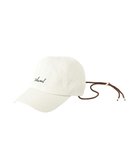 【グリーンパークス/Green Parks】の2WAY刺繍ロゴキャップ 人気、トレンドファッション・服の通販 founy(ファニー) ファッション Fashion レディースファッション Fashion for Women キャップ&ハット Hats & Caps キャップ Cap, Baseball Cap シンプル Simple, Minimal エレガント 上品 Elegant 帽子 Hat, Headwear thumbnail Ivory|ID: prp329100004859804 ipo3291000000035962895