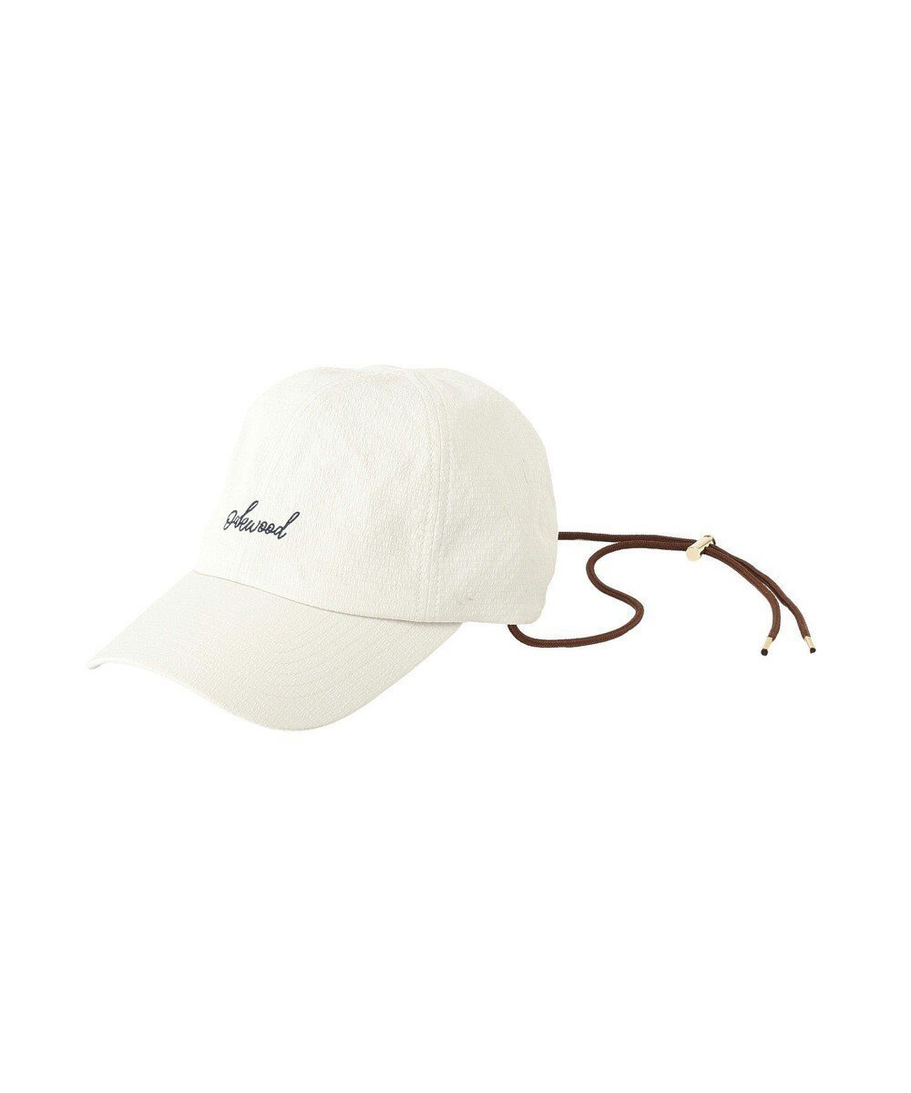 【グリーンパークス/Green Parks】の2WAY刺繍ロゴキャップ インテリア・キッズ・メンズ・レディースファッション・服の通販 founy(ファニー) 　ファッション　Fashion　レディースファッション　Fashion for Women　キャップ&ハット　Hats & Caps　キャップ　Cap, Baseball Cap　シンプル　Simple, Minimal　エレガント 上品　Elegant　帽子　Hat, Headwear　Ivory|ID: prp329100004859804 ipo3291000000035962895