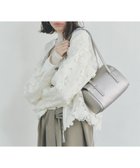 【イェッカ ヴェッカ/YECCA VECCA】のフェイクレザーミニボストンバッグ Silver|ID: prp329100004859811 ipo3291000000035963036