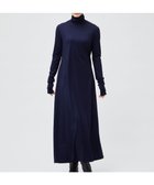 【ベイジ,/BEIGE,】の【洗える】CALDANA / タートルネックロングドレス Navy|ID: prp329100004860051 ipo3291000000035987143