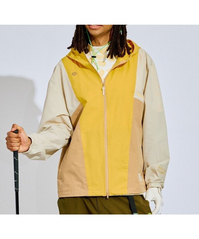 【ピーダブリュサーキュラス/PW CIRCULUS / MEN】の【撥水加工/ストレッチ】【MEN】カラーブロッキング ブルゾン ゴルフ インテリア・キッズ・メンズ・レディースファッション・服の通販 founy(ファニー) https://founy.com/ ファッション Fashion メンズファッション Fashion for Men アウター Men's Coats Outerwear ブルゾンジャケット / カジュアルアウター Bomber Jackets & Blousons イエロー Yellow ゴルフ Golf ショルダー Shoulder, Shoulder Strap ジャケット Jacket, Outerwear ストレッチ Stretch, Stretchy Fabric スピンドル Spindle, Drawcord ダブル Double, Double-Breasted トレンド Trend, Trending Now ドロップ Drop Shoulder, Dropped Style パープル Purple, Violet ブルゾン Blouson, Bomber Jacket ブロッキング Color Blocking, Panel Design ブロック Block, Solid Block Pattern ルーズ Loose, Oversized 夏 Summer 春 Spring S/S・春夏 SS, Spring/Summer, Warm Season |ID: prp329100004860054 ipo3291000000035987186
