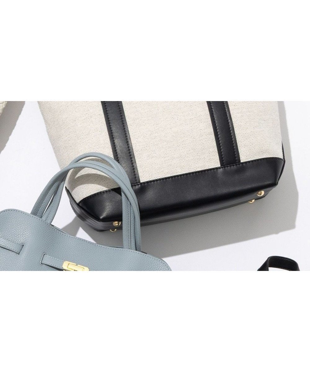 【23区/NIJYUSANKU】のキャンバス トートバッグ 人気、トレンドファッション・服の通販 founy(ファニー) 　ファッション　Fashion　レディースファッション　Fashion for Women　バッグ　Bags　2025年　2025　2025春夏・S/S　Spring/Summer 2025 SS25　おすすめ　Recommended / Our Picks　キャンバス　Canvas, Canvas Fabric　フラップ　Flap, Flap Pocket　ポケット　Pocket, Pocket Detail　ミックス　Mix, Mixed Style　リネン　Linen, Linen Fabric　エレガント 上品　Elegant　夏　Summer　S/S・春夏　SS, Spring/Summer, Warm Season　ビジネス 仕事 通勤　Business / Work / Commuting　 other-1|ID: prp329100004860058 ipo3291000000035987224