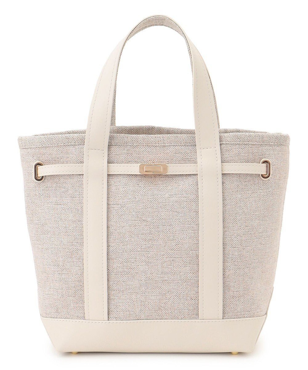 【23区/NIJYUSANKU】のキャンバス トートバッグ インテリア・キッズ・メンズ・レディースファッション・服の通販 founy(ファニー) 　ファッション　Fashion　レディースファッション　Fashion for Women　バッグ　Bags　2025年　2025　2025春夏・S/S　Spring/Summer 2025 SS25　おすすめ　Recommended / Our Picks　キャンバス　Canvas, Canvas Fabric　フラップ　Flap, Flap Pocket　ポケット　Pocket, Pocket Detail　ミックス　Mix, Mixed Style　リネン　Linen, Linen Fabric　エレガント 上品　Elegant　夏　Summer　S/S・春夏　SS, Spring/Summer, Warm Season　ビジネス 仕事 通勤　Business / Work / Commuting　ベージュ系|ID: prp329100004860058 ipo3291000000035987228