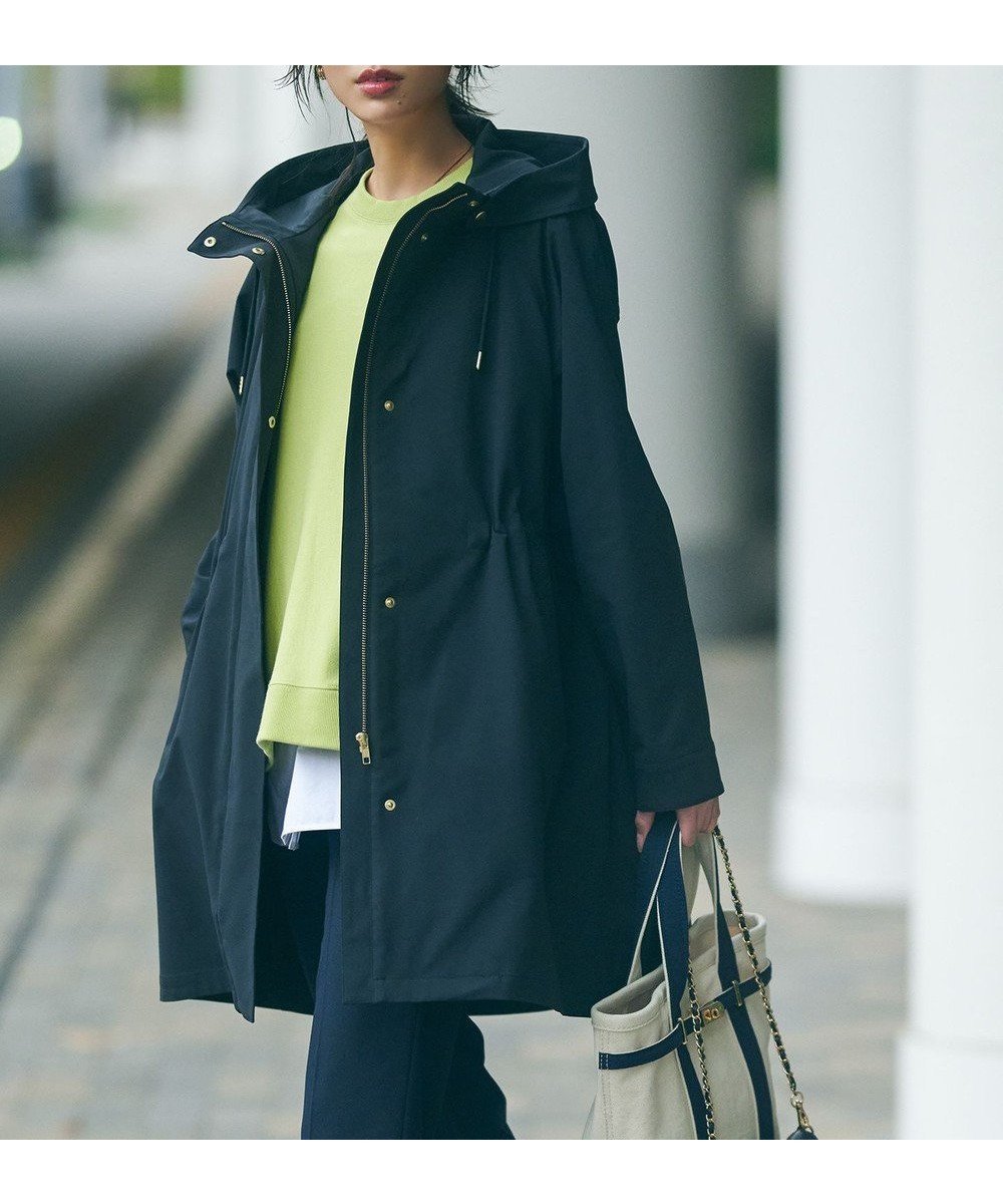 【23区/NIJYUSANKU】の【撥水加工】マルチウェイ アウター インテリア・キッズ・メンズ・レディースファッション・服の通販 founy(ファニー) 　ファッション　Fashion　レディースファッション　Fashion for Women　アウター　Coat / Outerwear Collection　コート・ロングコート・ピーコート　Long Coats, Peacoats & More　レディースジャケット・軽アウター　Jackets　モッズコート・ミリタリー風アウター　Mods & Field Coats　春　Spring　軽量　Lightweight, Ultra Light　ジャケット　Jacket, Outerwear　ストレッチ　Stretch, Stretchy Fabric　スリーブ　Sleeve, Long Sleeve / Short Sleeve　トレンド　Trend, Trending Now　ベスト　Vest, Waistcoat　ミリタリー　Military, Army Style　モッズコート　Mods Coat, Military Parka　ライナー　Liner, Inner Layer　S/S・春夏　SS, Spring/Summer, Warm Season　夏　Summer　ネイビー系|ID: prp329100004860060 ipo3291000000035987286