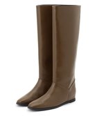 【23区/NIJYUSANKU】のインヒール ロング ブーツ 人気、トレンドファッション・服の通販 founy(ファニー) ファッション Fashion レディースファッション Fashion for Women 2024年 2024 2024-2025秋冬・A/W Autumn/Winter 2024–25 AW24–25 フェイクレザー Faux Leather, PU Leather ロング Long, Long-Length エレガント 上品 Elegant A/W・秋冬 Autumn/Winter thumbnail ダークブラウン系|ID: prp329100004860063 ipo3291000000035987378