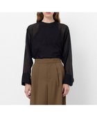 【ネイヴ/NAVE】の【ReNAVE・洗える】シアーボイル ブラウス ブラック系|ID: prp329100004860080 ipo3291000000035987686