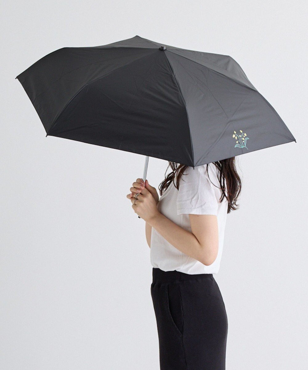 【ムーンバット/MOONBAT】の晴雨兼用日傘 折りたたみ傘 すずらん/遮光 遮熱 UV インテリア・キッズ・メンズ・レディースファッション・服の通販 founy(ファニー) ファッション Fashion レディースファッション Fashion for Women レイングッズ・傘・晴雨兼用傘 Umbrellas & Rain Gear ビジネス 仕事 通勤 Business / Work / Commuting 傘 Umbrella, Parasol 日傘 Parasol, UV Umbrella ブラック|ID: prp329100004860087 ipo3291000000035987872