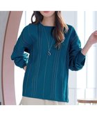 【ティアクラッセ/Tiaclasse】のラメリブドルマントップス ターコイズ|ID: prp329100004860094 ipo3291000000035988045