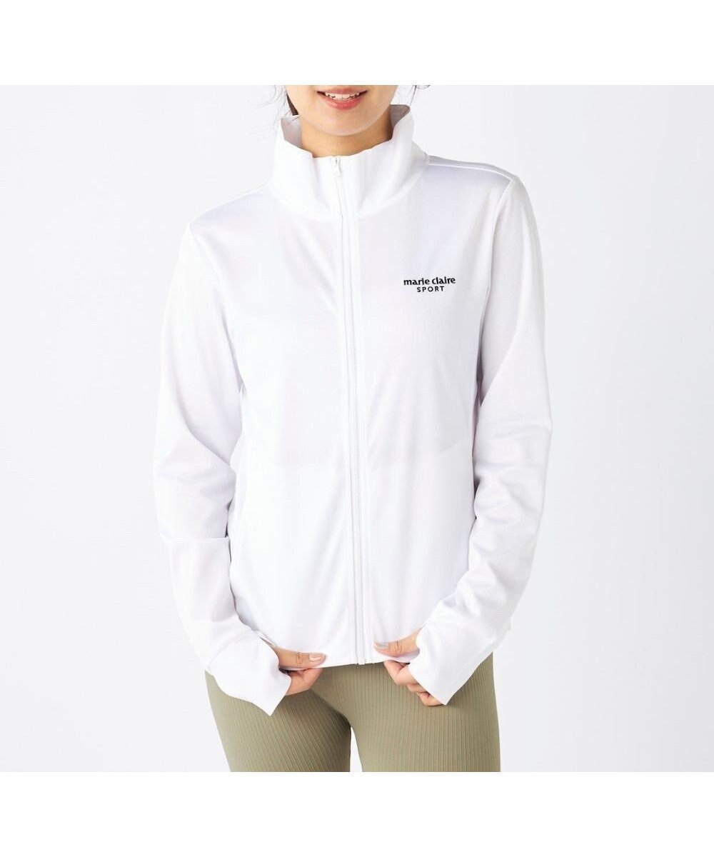 【その他のブランド/Other】の【MC SPORTS】UVメッシュジャケット インテリア・キッズ・メンズ・レディースファッション・服の通販 founy(ファニー) ファッション Fashion レディースファッション Fashion for Women アウター Coat / Outerwear Collection レディースジャケット・軽アウター Jackets ブルゾンジャケット・スポーティアウター Blouson Jackets スポーツウェア Functional & Stylish Sportswear スポーツ アウター Sports Outerwear / Running Jacket / Windbreaker 春 Spring ジャケット Jacket, Outerwear 人気 Popular, Best Seller 長袖 Long Sleeve, Full Sleeve フランス France, French ブルゾン Blouson, Bomber Jacket メッシュ Mesh, Net Fabric S/S・春夏 SS, Spring/Summer, Warm Season 夏 Summer ゴルフ Golf ホワイト|ID: prp329100004860098 ipo3291000000035988070