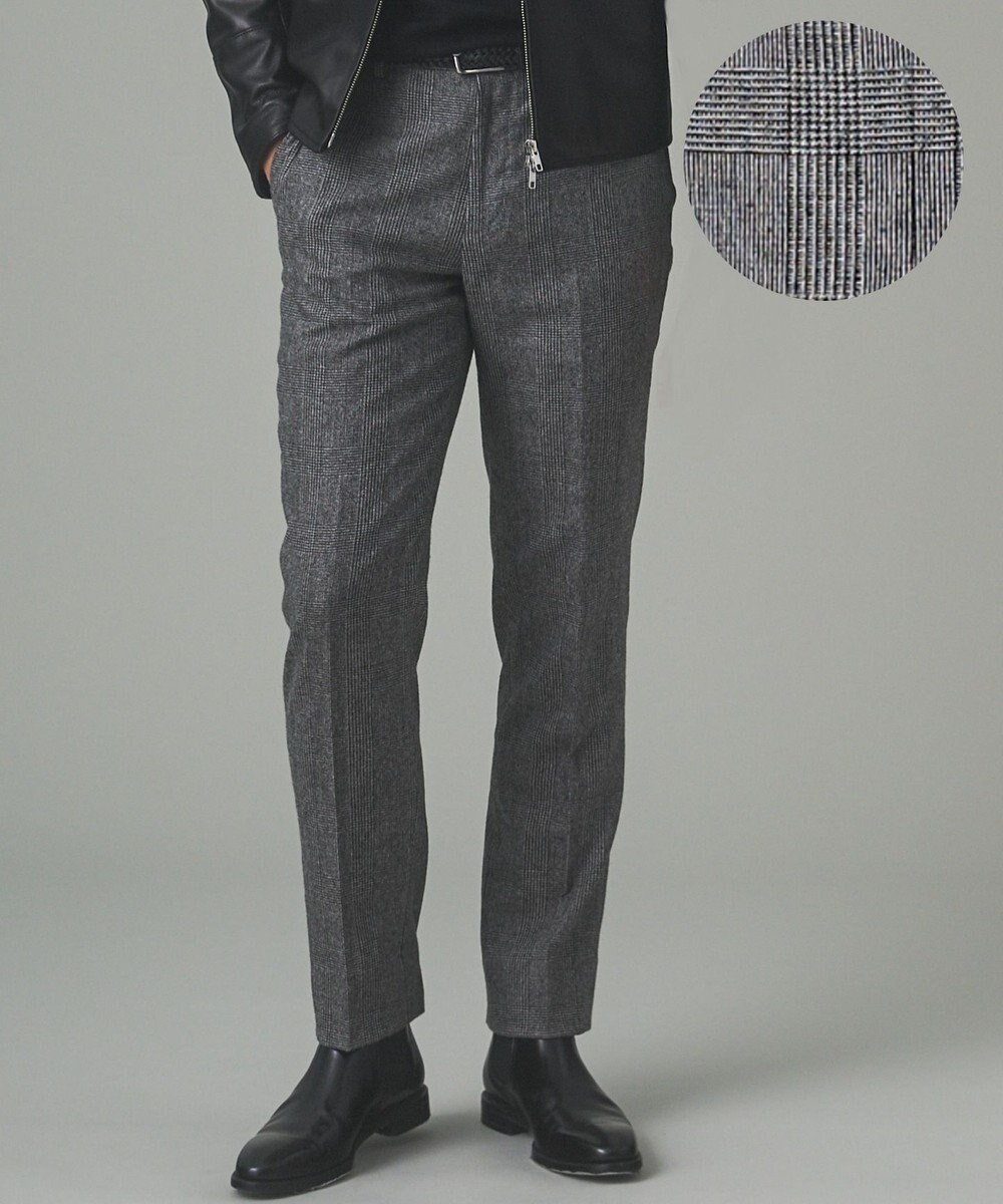 【五大陸/gotairiku / MEN】の3ピースセットアップ対応【あたたかい】RENEWOOL ウールパンツ インテリア・キッズ・メンズ・レディースファッション・服の通販 founy(ファニー) 　ファッション　Fashion　メンズファッション　Fashion for Men　ボトムス　Bottoms　セットアップ　Set-Up, Coordinated Outfit　テーパード　Tapered, Tapered Pants　レギュラー　Regular, Standard Fit　A/W・秋冬　Autumn/Winter　ブラック系4|ID: prp329100004860130 ipo3291000000035988337