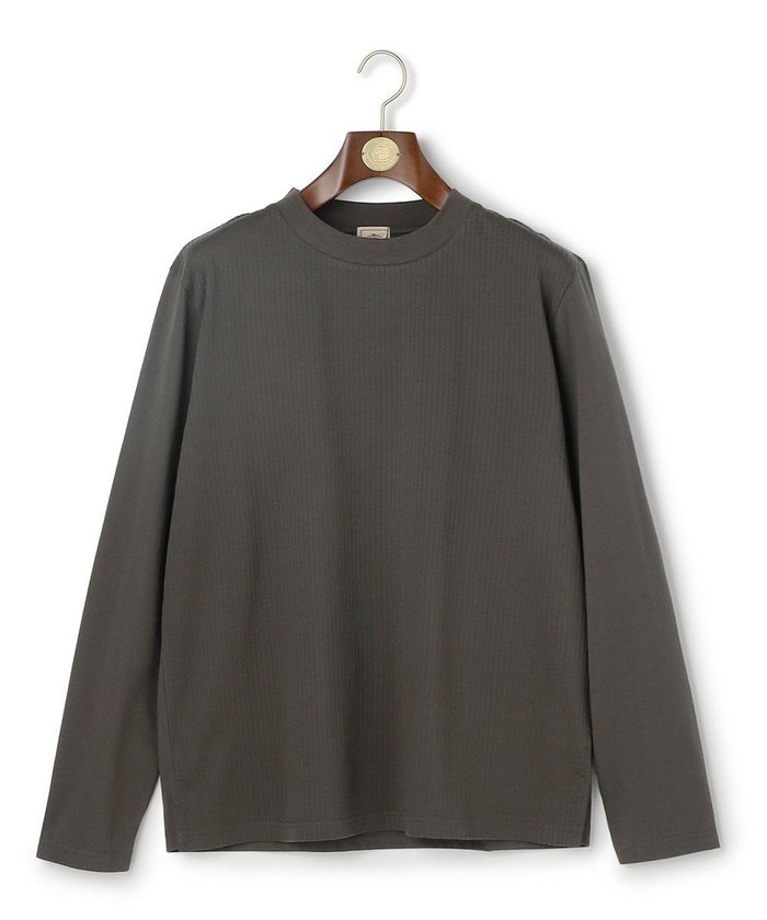 【ジェイ プレス/J.PRESS / MEN】の【WEB・一部店舗限定】サッカーロングスリーブ Tシャツ インテリア・キッズ・メンズ・レディースファッション・服の通販 founy(ファニー) https://founy.com/ ファッション Fashion メンズファッション Fashion for Men トップス・カットソー Cut & Sew Tops メンズシャツ Shirts カットソー Cut and Sewn Top シンプル Simple, Minimal フィット Fit, Slim Fit プレーン Plain, Simple レギュラー Regular, Standard Fit A/W・秋冬 Autumn/Winter |ID: prp329100004860142 ipo3291000000035988447