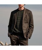 【ジョセフ アブード/JOSEPH ABBOUD / MEN】の【ストレッチ/スウェードタッチ/JAPANファブリック】コマ スウェード ジャケット 人気、トレンドファッション・服の通販 founy(ファニー) ファッション Fashion メンズファッション Fashion for Men アウター Men's Coats Outerwear テーラードジャケット Tailored Jackets & Blazers 軽量 Lightweight, Ultra Light シンプル Simple, Minimal ジャケット Jacket, Outerwear ストレッチ Stretch, Stretchy Fabric スマート Smart, Elegant セットアップ Set-Up, Coordinated Outfit ダウン Down, Puffer ファブリック Fabric, Textile フラップ Flap, Flap Pocket プリント Print, Printed Pattern ポケット Pocket, Pocket Detail A/W・秋冬 Autumn/Winter thumbnail カーキ系|ID: prp329100004860143 ipo3291000000035988453