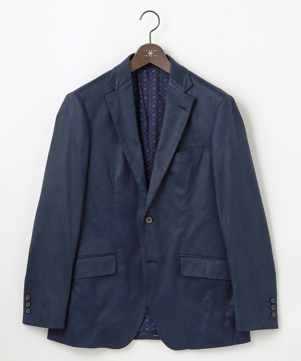 【ジョセフ アブード/JOSEPH ABBOUD / MEN】の【ストレッチ/スウェードタッチ/JAPANファブリック】コマ スウェード ジャケット インテリア・キッズ・メンズ・レディースファッション・服の通販 founy(ファニー) 　ファッション　Fashion　メンズファッション　Fashion for Men　アウター　Men's Coats Outerwear　テーラードジャケット　Tailored Jackets & Blazers　軽量　Lightweight, Ultra Light　シンプル　Simple, Minimal　ジャケット　Jacket, Outerwear　ストレッチ　Stretch, Stretchy Fabric　スマート　Smart, Elegant　セットアップ　Set-Up, Coordinated Outfit　ダウン　Down, Puffer　ファブリック　Fabric, Textile　フラップ　Flap, Flap Pocket　プリント　Print, Printed Pattern　ポケット　Pocket, Pocket Detail　A/W・秋冬　Autumn/Winter　ネイビー系|ID: prp329100004860143 ipo3291000000035988454