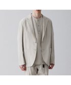 【アンフィーロ/UNFILO / MEN】のライトリネン テーラード ジャケット 23年春夏商品 人気、トレンドファッション・服の通販 founy(ファニー) ファッション Fashion メンズファッション Fashion for Men アウター Men's Coats Outerwear テーラードジャケット Tailored Jackets & Blazers ウォッシャブル Machine Washable 春 Spring クラシック Classic, Timeless Style 抗菌 Antibacterial, Bacteria-Resistant 軽量 Lightweight, Ultra Light ジャケット Jacket, Outerwear セットアップ Set-Up, Coordinated Outfit テーラード Tailored, Tailored Fit メッシュ Mesh, Net Fabric リネン Linen, Linen Fabric リラックス Relax, Relaxed Fit S/S・春夏 SS, Spring/Summer, Warm Season 夏 Summer thumbnail グレージュ|ID: prp329100004860148 ipo3291000000035988472