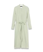 【ジョゼフ/JOSEPH】のソフトビスコーステーラリング シャツドレス 人気、トレンドファッション・服の通販 founy(ファニー) ファッション Fashion レディースファッション Fashion for Women ワンピース Dresses フォーマル・パーティードレス・結婚式用ドレス Elegant & Casual Dresses スタンド Stand Collar, Upright Stand ストレート Straight, Straight Cut ドレス Dress, One-Piece フィット Fit, Slim Fit 夏 Summer 春 Spring S/S・春夏 SS, Spring/Summer, Warm Season thumbnail Matcha|ID: prp329100004860153 ipo3291000000035988501