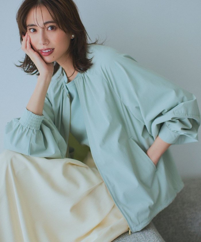 【23区/NIJYUSANKU】の【洗える/撥水加工】ナイロン2WAYストレッチ ブルゾン インテリア・キッズ・メンズ・レディースファッション・服の通販 founy(ファニー) https://founy.com/ ファッション Fashion レディースファッション Fashion for Women アウター Coat / Outerwear Collection レディースジャケット・軽アウター Jackets ブルゾンジャケット・スポーティアウター Blouson Jackets 春 Spring 洗える Machine Washable ジップ Zip, Zipper ジップアップ Zip-Up, Full Zip ジャケット Jacket, Outerwear ストレッチ Stretch, Stretchy Fabric スリーブ Sleeve, Long Sleeve / Short Sleeve トレンド Trend, Trending Now 定番 Standard, Basic Item フロント Front, Front Design ブルゾン Blouson, Bomber Jacket ベーシック Basic, Essential モダン Modern, Contemporary S/S・春夏 SS, Spring/Summer, Warm Season 夏 Summer 2024年 2024 2024春夏・S/S Spring/Summer 2024 SS24 |ID: prp329100004860155 ipo3291000000035988509