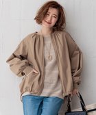 【23区/NIJYUSANKU】の【洗える/撥水加工】ナイロン2WAYストレッチ ブルゾン ブラウン系|ID: prp329100004860155 ipo3291000000035988513