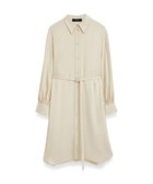 【ジョゼフ/JOSEPH】のビスコースツイル シャツドレス 人気、トレンドファッション・服の通販 founy(ファニー) ファッション Fashion レディースファッション Fashion for Women ワンピース Dresses フォーマル・パーティードレス・結婚式用ドレス Elegant & Casual Dresses シャツワンピース / 1枚で着映えコーデ Shirt Dresses エレガント 上品 Elegant ドレス Dress, One-Piece ドレープ Drape, Draping Fabric A/W・秋冬 Autumn/Winter 軽量 Lightweight, Ultra Light thumbnail Oat|ID: prp329100004860156 ipo3291000000035988516
