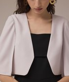 【グレース コンチネンタル/GRACE CONTINENTAL】のケープボレロ 人気、トレンドファッション・服の通販 founy(ファニー) ファッション Fashion レディースファッション Fashion for Women アウター Coat / Outerwear Collection ボレロ・ショート丈ジャケット / ドレス羽織りに Boleros & Short Jackets おすすめ Recommended / Our Picks サテン Satin, Glossy Fabric サロペット Overalls, Salopette シンプル Simple, Minimal ジョーゼット Georgette, Semi-Sheer Fabric セットアップ Set-Up, Coordinated Outfit ドレス Dress, One-Piece ボレロ Bolero, Short Cardigan 夏 Summer 春 Spring S/S・春夏 SS, Spring/Summer, Warm Season thumbnail ベージュ|ID: prp329100004860157 ipo3291000000035988528