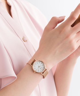 【シチズン/CITIZEN】の【ソーラーテック】wicca メッシュベルト KP5-166-13 少し大きめが可愛い30㎜サイズ。プレゼント 就活 学生 ビジネス シンプル 人気、トレンドファッション・服の通販 founy(ファニー) ファッション Fashion レディースファッション Fashion for Women ベルト&ウエストマーク Belts & Waist Accessories 腕時計 Wristwatch ガラス Glass, Glassware クリスタル Crystal, Swarovski シンプル Simple, Minimal 時計 Watch, Wristwatch 人気 Popular, Best Seller パターン Pattern, Design Print フェイス Face, Facial Design メッシュ Mesh, Net Fabric ビジネス 仕事 通勤 Business / Work / Commuting |ID:prp329100004860160