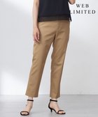 【ジェイ プレス/J.PRESS】の【WEB限定・洗える】シャンブレーサテン テーパード パンツ 【WEB限定】キャメル系|ID: prp329100004860179 ipo3291000000035988798