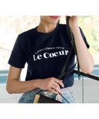 【ティアクラッセ/Tiaclasse】の【洗える】シンプルロゴプリントTシャツ ネイビー(アーチロゴ)|ID: prp329100004860188 ipo3291000000035989175