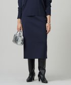 【アイシービー/iCB】の【洗える】 クロスコンビ ニットスカート ネイビー系|ID: prp329100004860196 ipo3291000000035989346