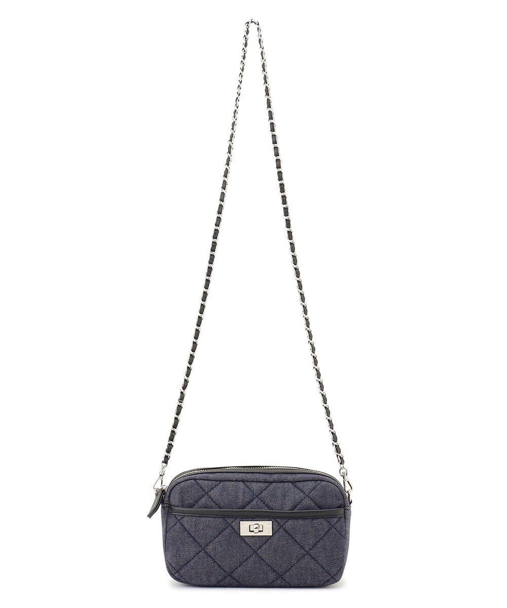 【23区/NIJYUSANKU】の【Oggi3月号掲載】デニム キルティング ショルダーバッグ インテリア・キッズ・メンズ・レディースファッション・服の通販 founy(ファニー) 　雑誌掲載アイテム　Magazine Picks & Fashion Features　ファッション雑誌　Fashion Magazines　オッジ　Oggi　ファッション　Fashion　レディースファッション　Fashion for Women　バッグ　Bags　2025年　2025　2025春夏・S/S　Spring/Summer 2025 SS25　3月号　March Issue　インディゴ　Indigo Denim　キャップ　Cap, Baseball Cap　キルティング　Quilted, Quilting　クラッチ　Clutch, Clutch Bag　ショルダー　Shoulder, Shoulder Strap　チェーン　Chain, Chain Strap　デニム　Denim, Jeans Material　メタル　Metal, Metal Parts　エレガント 上品　Elegant　雑誌　Magazine, Fashion Magazine　ネイビー系|ID: prp329100004860197 ipo3291000000035989359