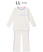 【ツモリチサト スリープ/tsumori chisato SLEEP】のパジャマ ルームウエア 長袖 長ズボン 綿100% フライス素材 /ワコール UDX548 グレー|ID: prp329100004860221 ipo3291000000035989802