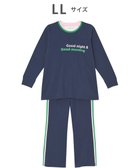 【ツモリチサト スリープ/tsumori chisato SLEEP】のパジャマ ルームウエア 長袖 長ズボン 綿100% フライス素材 /ワコール UDX548 コン|ID: prp329100004860221 ipo3291000000035989804